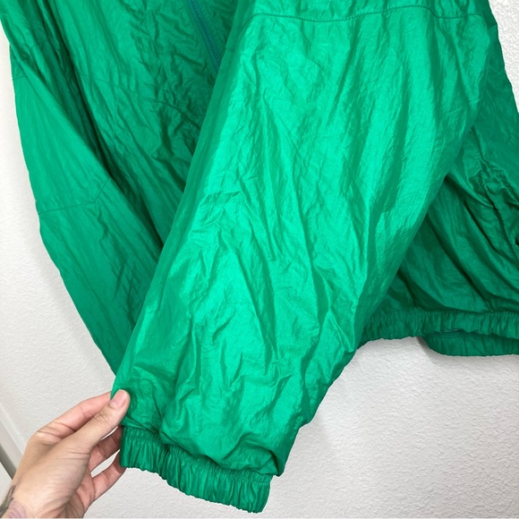 Vintage 80's Head Windbreaker Green Mens XL Sportswear Retro - Picture 7 of 15